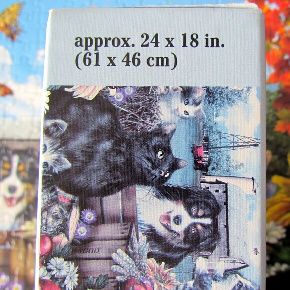 RAVENSBURGER PUZZLE - DOG & CATS, 135110  - 300 PIECE, GERMANY 2009, COMPLETE! - Picture 6 of 10